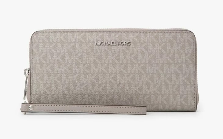 JET SET TRAVEL Continental Wallet Large - MK Signature Michael Kors