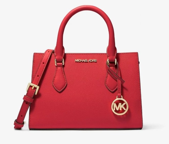 SHEILA Center Zip Satchel Small Michael Kors